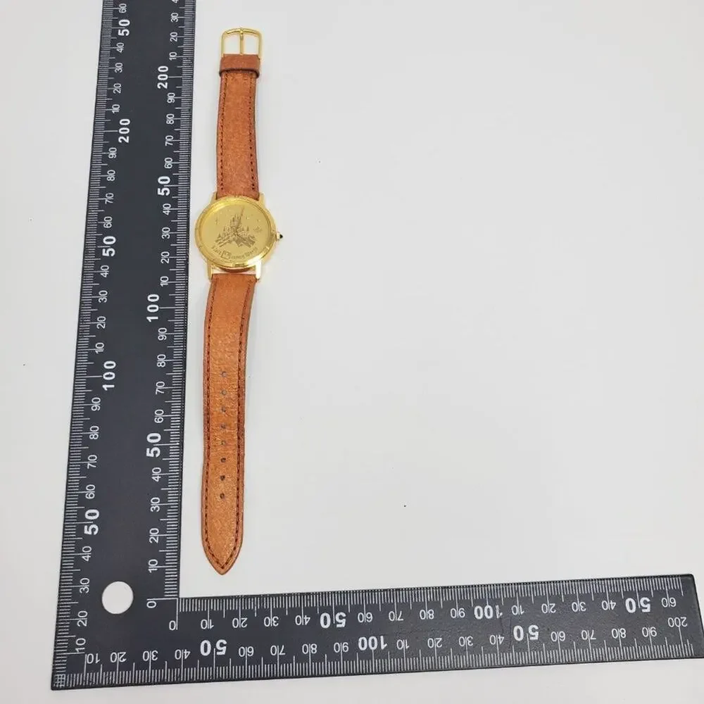 Rare Vintage Disney X Lorus Gold-Tone Watch